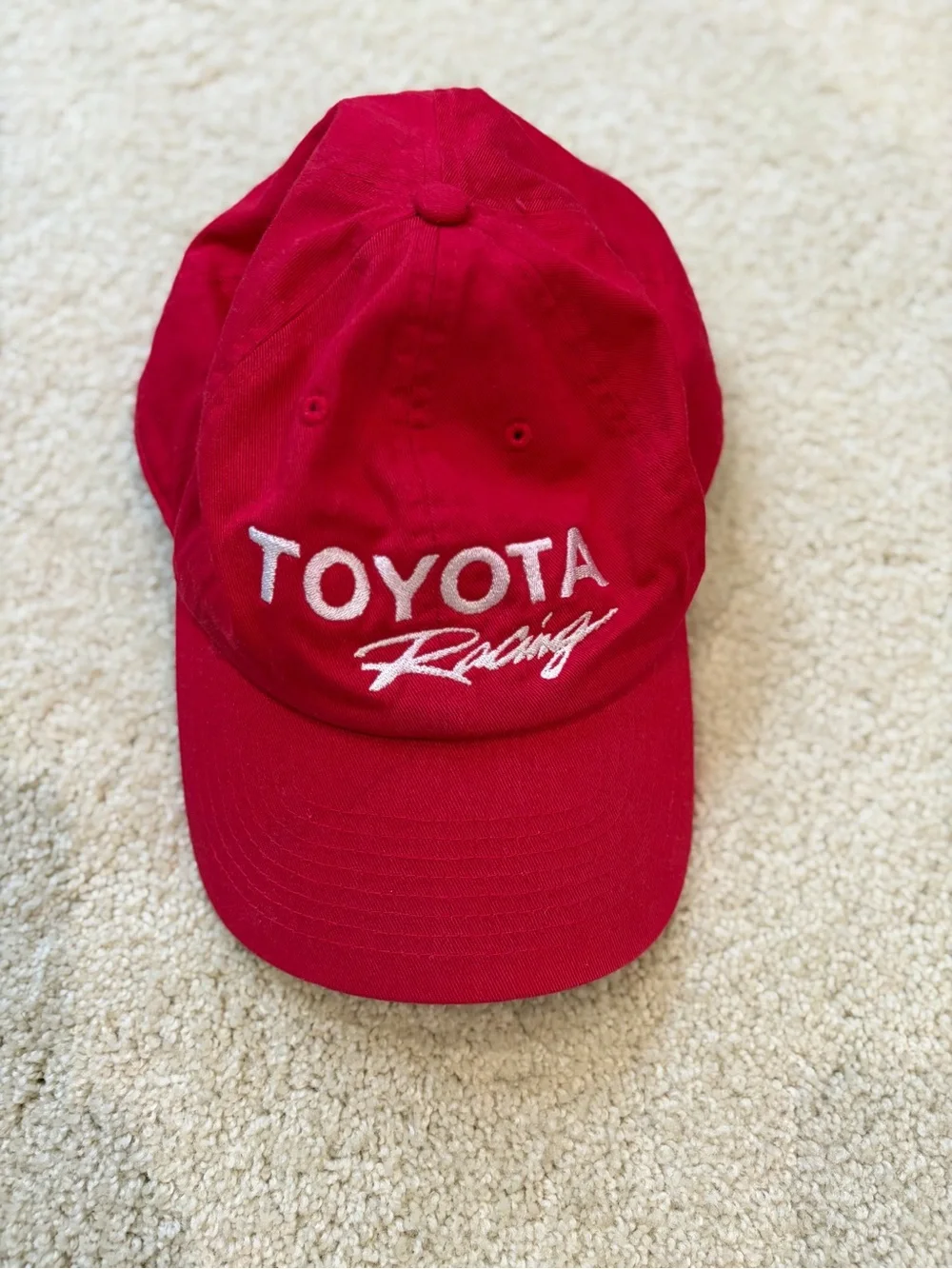 Toyota Racing Kids Red Baseball Cap